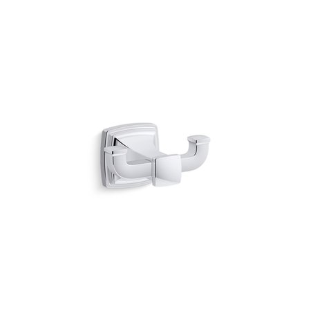 KOHLER Riff Robe Hook Polished Chrome 27411-CP